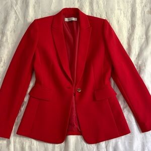 Red Women's Blazer